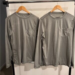 Set of 2 Vuori Long Sleeve Tech Tee
